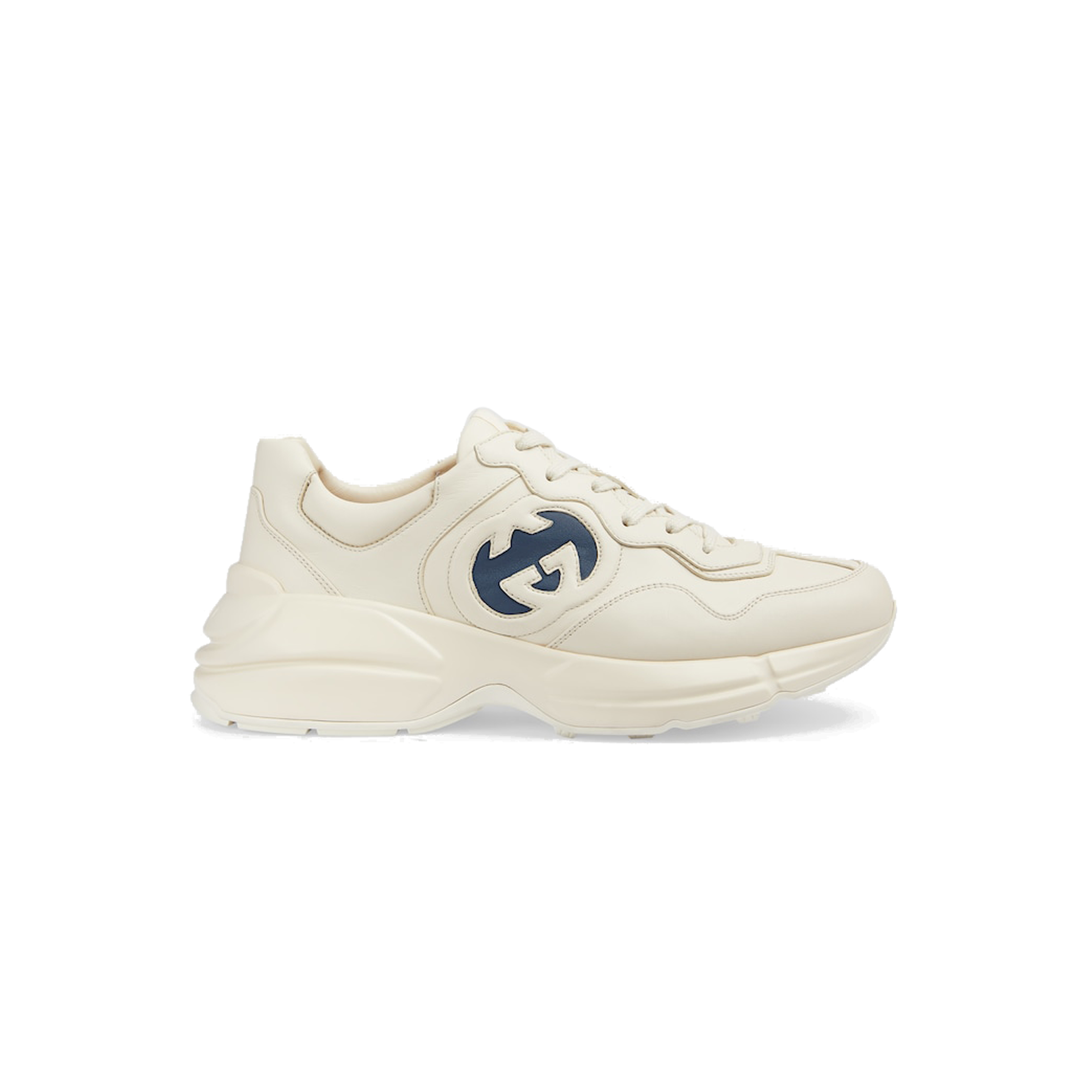 G*u*i men''s rhyton sneaker with interlocking g 757857